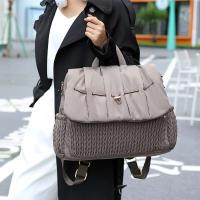Mochilas grandes para pañales de viaje para mamá, con cambiador, prácticas bolsas de lactancia, actualizadas - details 2