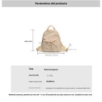 Moda Bolso De Hombro De Las Mujeres Volantes Nylon Casual Pequeña Mochila De Moda Mochilas Multifuncionales Mochilas - details 0