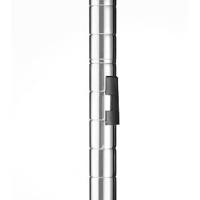 Carrito con Ruedas para microondas de 3 Niveles, 53,34cm x 38,1cm x 93,22cm (LxWxH), Madera/Cromado, 2 baldas - details 4