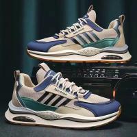 Zapatillas de primavera de malla transpirable, calzado de hombre casual y versátil. - details 1