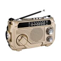 Portátil de alta sensibilidad FM AM SW Radio carga Receptor solar de emergencia manivela Bluetooth altavoz reproductor de música Audio AUX - details 12