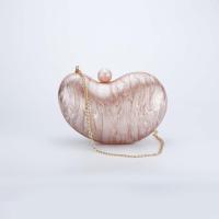 Señoras europeo y americano nuevo bolso de palmo oblicuo bolso Doudou bolso de acrílico moda boda cena bolso de embrague - details 9
