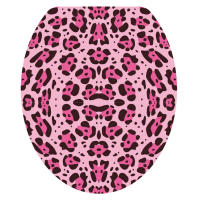 Pegatina de Tapa de Inodoro Impermeable Diseño de Mundo Marino/Flor Cubierta de Asiento de Baño Decorativa - details 3