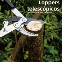 Tijera de poda de árboles para trabajos pesados, podadora de jardín, herramienta manual retráctil, potente y que ahorra trabajo - details 1