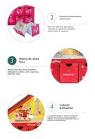 Calendario de Navidad para niños, accesorio creativo Con luz, 24 cajones de madera, regalo, 2024 - details 11