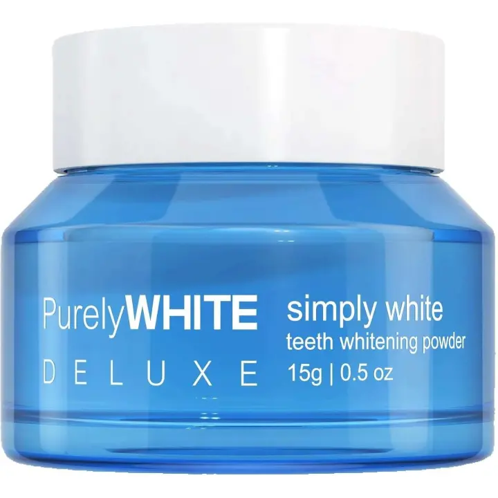 PurelyWHITE DEE, elimina manchas, sin sensibilidad, polvo blanqueador de pasta de dientes seguro para esmalte para café, té, comida, vino y - 1