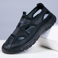 Nuevos zapatos sin cordones de malla transpirable de verano para hombre, perfectos para conducir, actividades al aire libre y la playa. - details 7