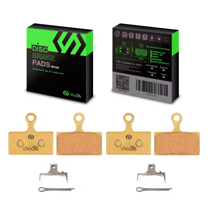 Pastillas de Freno de Disco de Resina-Cerámica SUNTNUR para Bicicleta SHIMANO XTR M9000 DEORE XT M8000 SLX M7000 DEORE M615 Par de Pastillas de Freno Hidráulico - 1