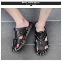 Sandalias de Cuero Veraniegas para Hombres Comodidad Ligera Antideslizante - details 13