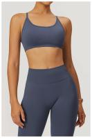 Sujetador de Yoga de Cara Completa Top de Espalda Hueco Transpirable Secado Rápido para Yoga y Estiramiento Material de Nylon para Exteriores Hecho en China - details 1
