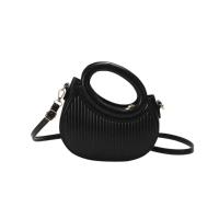 Bolsos de Hombro para Mujeres Diseño de Axila, Bolsos Plisados de Silla de Montar, Bolsos de Cruz de Color Sólido - details 2