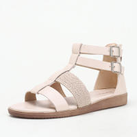 Sandalia plana nueva verano estilo hada playa sandalias romanas mujer casual versátil - details 1