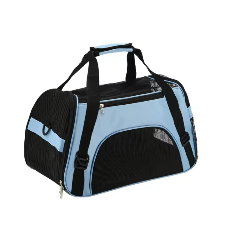 Bolsa para mascotas Bolsa conveniente Bolsa para perros y gatos Uso en las cuatro estaciones Plegable transpirable de gran capacidad - 1