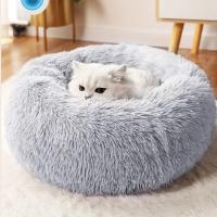 Súper cama cálida para gatos, nido de felpa suave y larga, cojín de cesta para perros, esterilla para dormir - details 0