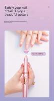 Máquina Portátil Para Pulir Uñas, Lima De Uñas Y Manicura, Recargable, Para Pulir Uñas Y Eliminar Piel Muerta - details 1