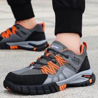 Zapatillas de trabajo con punta de acero para hombre, zapatos de seguridad a prueba de perforaciones, botas, calzado de seguridad indestructible a la moda, novedad de 2023 - details 35