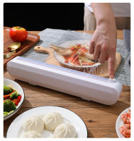 Porta Aluminio y Película de Plástico para Almacenamiento de Cocina con Accesorios de Corte Dispensador de Alimentos Material de Almacenamiento Seguro sin BPA - details 12