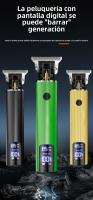 Cortador De Pelo Eléctrico T9, máquina De Afeitar Especial para La Cabeza, artefacto De Cabeza Calva, Nuevo - details 0