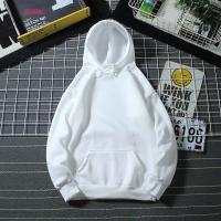 2023 Primavera Otoño Hombres y Mujeres Casual Sudadera con Capucha Color Puro Deportes Sudadera con Capucha Sudadera Top - details 0