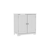 Bath Vida Priano - Armario de Almacenamiento para Cuarto de baño, Cesta de Madera, Color Blanco - details 16