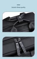 Mochila multifuncional para portátil de 15,6 pulgadas, mochila de viaje de negocios, impermeable, negra, para estudiantes, bandolera para hombre, portátil, bolsa para ordenador - details 9