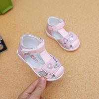 Sandalias de playa para niña pequeña, zapatos transpirables con huecos, punta cerrada, verano - details 11