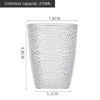 Vasos acrílicos reutilizables para beber, vasos de plástico irrompibles, aptos para lavavajillas, 270ML - details 6