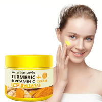 Crema hidratante antiarrugas con colágeno antienvejecimiento y ácido hialurónico con vitamina C y cúrcuma, cosméticos para el cuidado de la piel, 50g - details 4
