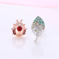 Pendientes de plata de ley 925 para mujer, aretes con forma de libélula y pájaro, joyería fina para boda, novedad - details 23
