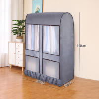 Clear Garment Rack Cover Dustproof Clothes Rack Cover  Hanging Garment Bags For Closet Storage Clear Garment Rack Cover With 2 Durable Zipper Clothing Waterproof Protector - details 3