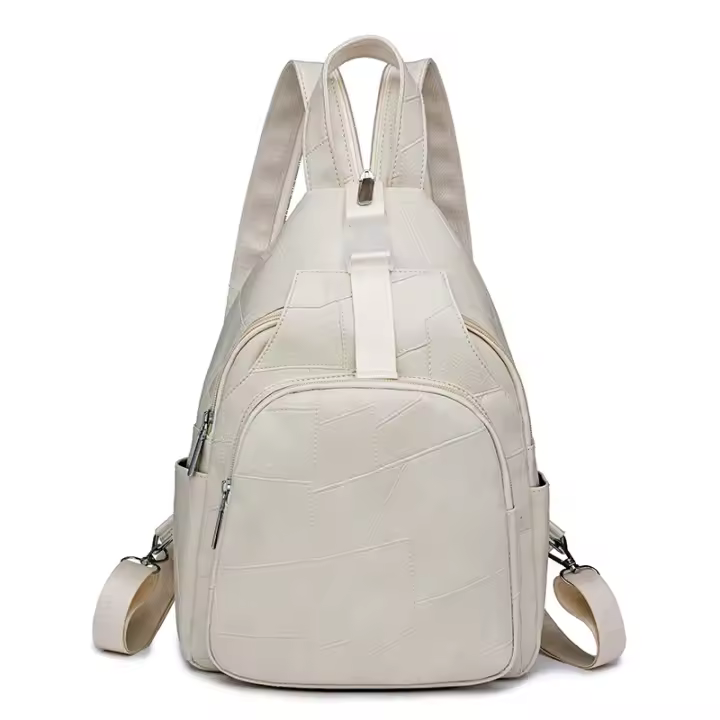 Nuevas Mochilas de Cuero PU para Mujer Bolsa Multifunción para Teléfono Mochilas Escolares - 1
