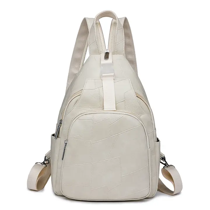 Nuevas Mochilas de Cuero PU para Mujer Bolsa Multifunción para Teléfono Mochilas Escolares - 1