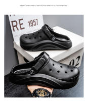 Agujero zapatos de los hombres de verano nuevo desgaste sandalias deportes zapatos de playa sandalias de los hombres de un pie medio bolsa de apoyo cabeza - details 16