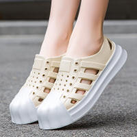 Agujero zapatos pareja ocio al aire libre versión coreana playa transpirable antideslizante suela suave hueco sandalias lluviosas - details 36