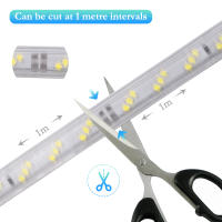 GAHADA Tira LED Impermeable para Exteriores Enchufe de Energía EU Cinta LED Flexible con 180 LEDs/m - details 4