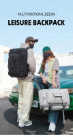 Mochila de senderismo de gran capacidad para hombre y mujer, bolso de hombro multifuncional para viaje, Camping, escalada, deportes al aire libre - details 1