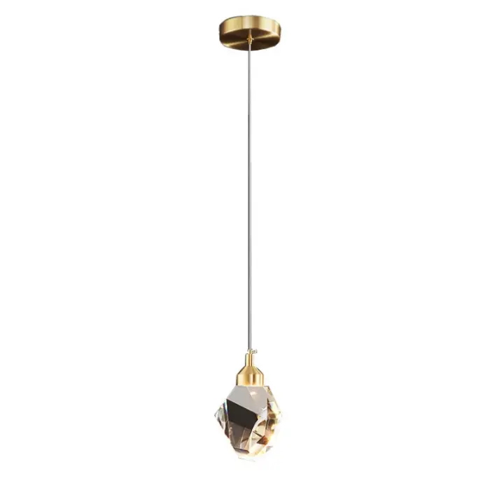 Candelabro de cristal moderno y minimalista para sala de estar, comedor, bar, mostrador, dormitorio, Fondo de cabecera, luz decorativa de pared - 1
