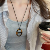 Collar Retro para mujer, nuevo nicho coreano, cadena de suéter, moda, otoño e invierno, versátil, collar de sentido premium - details 32