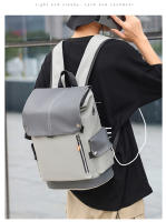 Nueva mochila impermeable, bolsa de ordenador de gran capacidad para hombres, estudiantes universitarios, estudiantes de negocios, mochila de viaje y ocio. - details 12