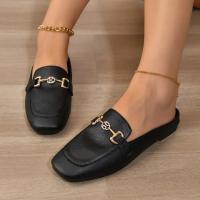 Mocasines Oxford de cuero británico para mujer, zapatos planos de moda Vintage, cómodos, informales, planos poco profundos, logotipo dorado - details 3