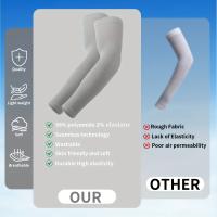 4 Pares de Mangas para Brazos para Hombres y Mujeres, Mangas de Compresión Refrescantes - Deportes - Entrenamientos - Cubierta para Tatuajes - details 3