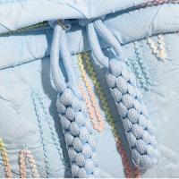 Mochila de viaje de gran capacidad de estilo coreano, mochila informal de moda con cremallera, mochilas escolares ligeras y bonitas para estudiantes para mujer - details 2