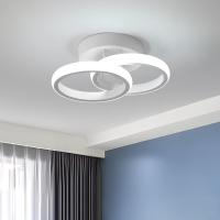 Plafón de Techo LED Redondo Blanco 22W GOECO, Luz Blanca 6500K, Aluminio,  25x17x9 cm - details 4