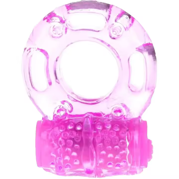 Mini anillo vibratorio para pene con vibrador tipo bala, vibrador de conejo, anillo para pene, anillos sexuales vibratorios, estimulador de retardo, parejas para hombres, juguetes sexuales masculinos, vibrador para hombres, juguete sexual para adultos - 1