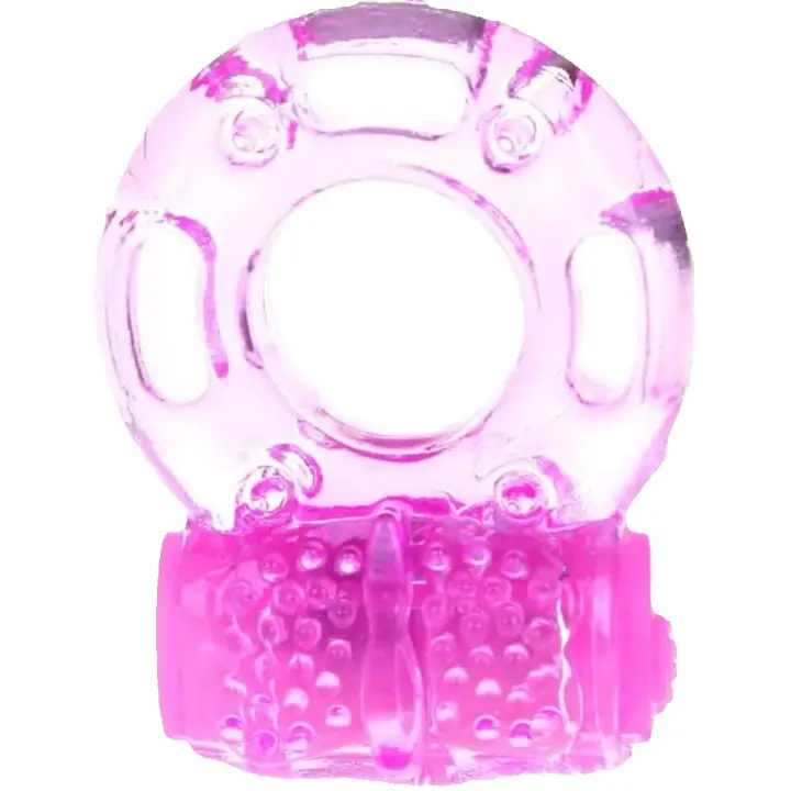 Mini anillo vibratorio para pene con vibrador tipo bala, vibrador de conejo, anillo para pene, anillos sexuales vibratorios, estimulador de retardo, parejas para hombres, juguetes sexuales masculinos, vibrador para hombres, juguete sexual para adultos - 1
