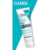 Crema Espumante para el Acné CeraVe Limpiador Suave para Cara y Cuerpo con Benzoyl Peroxido 10%, Ácido Hialurónico, Niacinamida 5 Oz - details 10