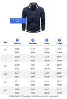 Primavera otoño Bomber moda Hip Hop desgaste ts ropa de golf para hombres chaquetas ligeras de béisbol ropa - details 0