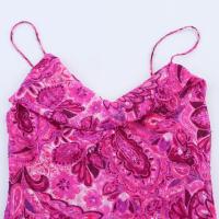 Vestido midi ajustado con estampado sin mangas, estilo elegante, largo, 3003653 - details 3