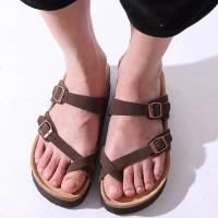 Zapatillas de Corcho LItfun Clásicas Sandalias de Interior Suaves con Hebilla Ajustable para Mujeres Zapatos de Moda de Estilo Mules - details 10