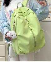 Mochila de viaje de gran capacidad, novedad de 2025, mochila escolar sencilla de Color sólido para estudiantes, Mochila deportiva, bolsa para ordenador - details 13
